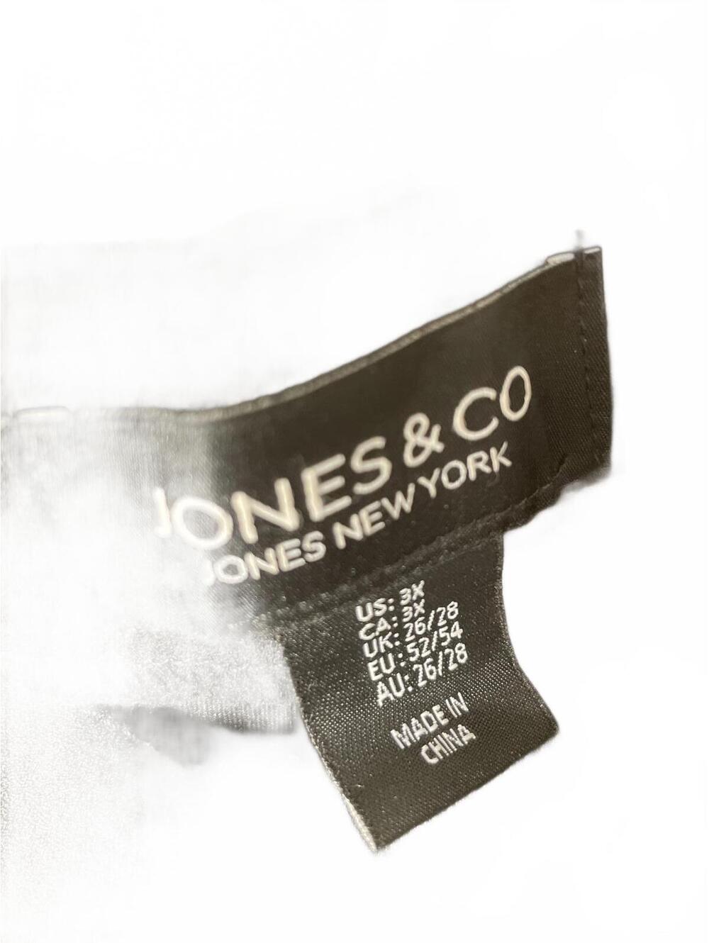 Jones & Co Black Dress Pants Women's Size 3X Black Wide Leg Career Plus Size New - Picture 2 of 6